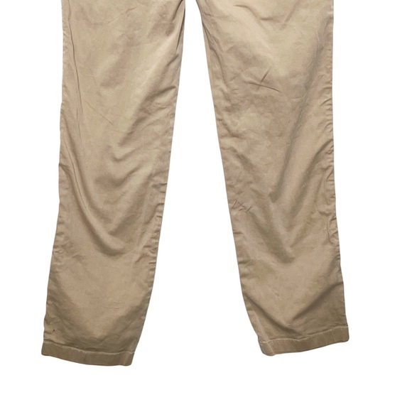 Mr. Porter Slim Fit Pants Men’s 30 Sand Cotton Casual Minimalist - Picture 7 of 11